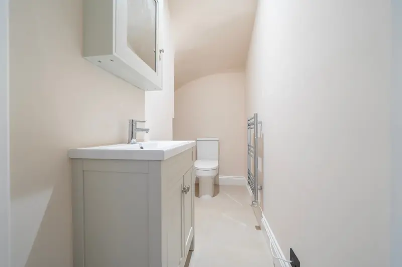 Ground-floor cloakroom